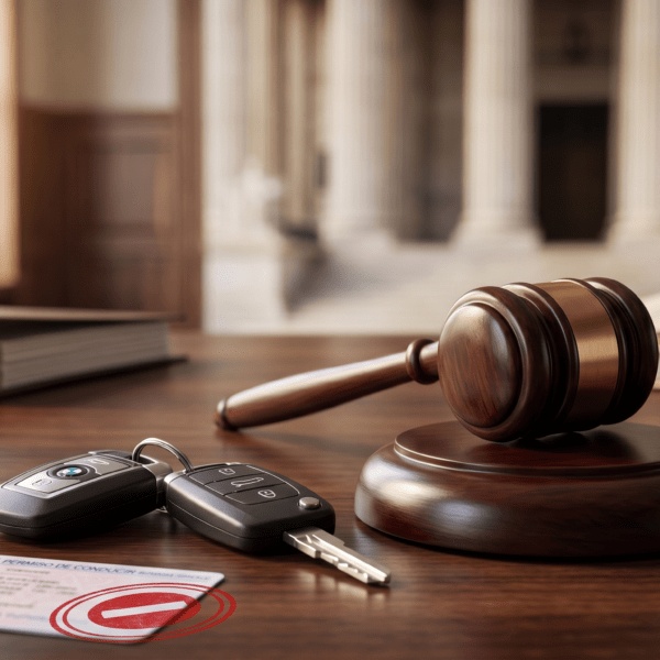 Fraccionar pena retirada carnet conducir