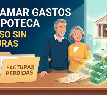 Reclamar gastos de hipoteca sin facturas es posible
