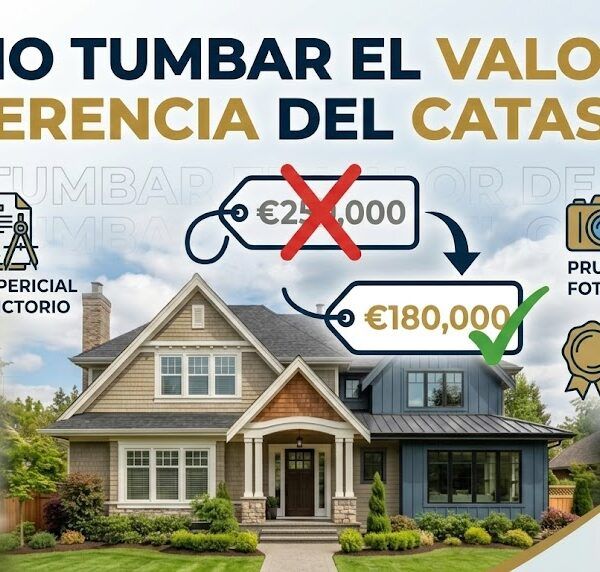 Cómo tumbar el Valor de Referencia del Catastro