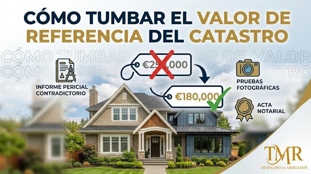 Cómo tumbar el Valor de Referencia del Catastro