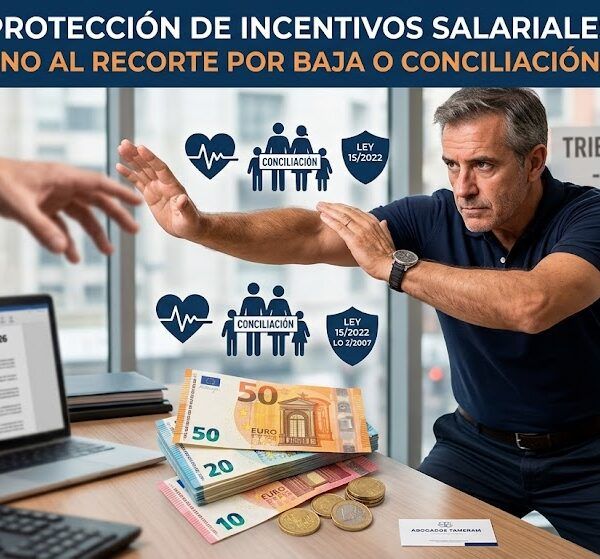 Sobre el recorte de incentivos por ausencia