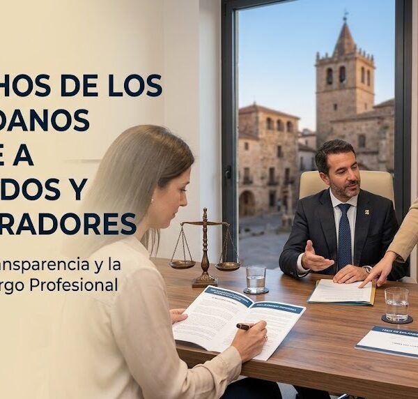 Derechos de los ciudadanos frente a abogados y procuradores