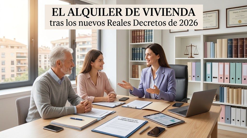 El alquiler de vivienda tras los nuevos Reales Decretos de 2026